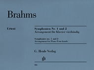 Symphonies Nos. 1 & 2 piano sheet music cover